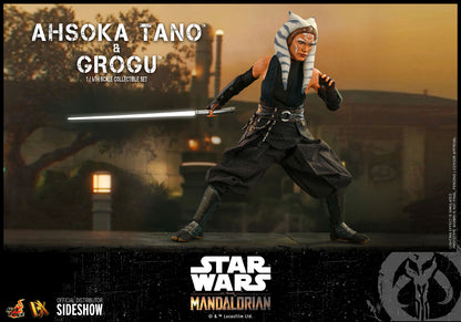 HOTTOYS DX21 AHSOKA TANO AND GROGU Sixth Scale Figure Set