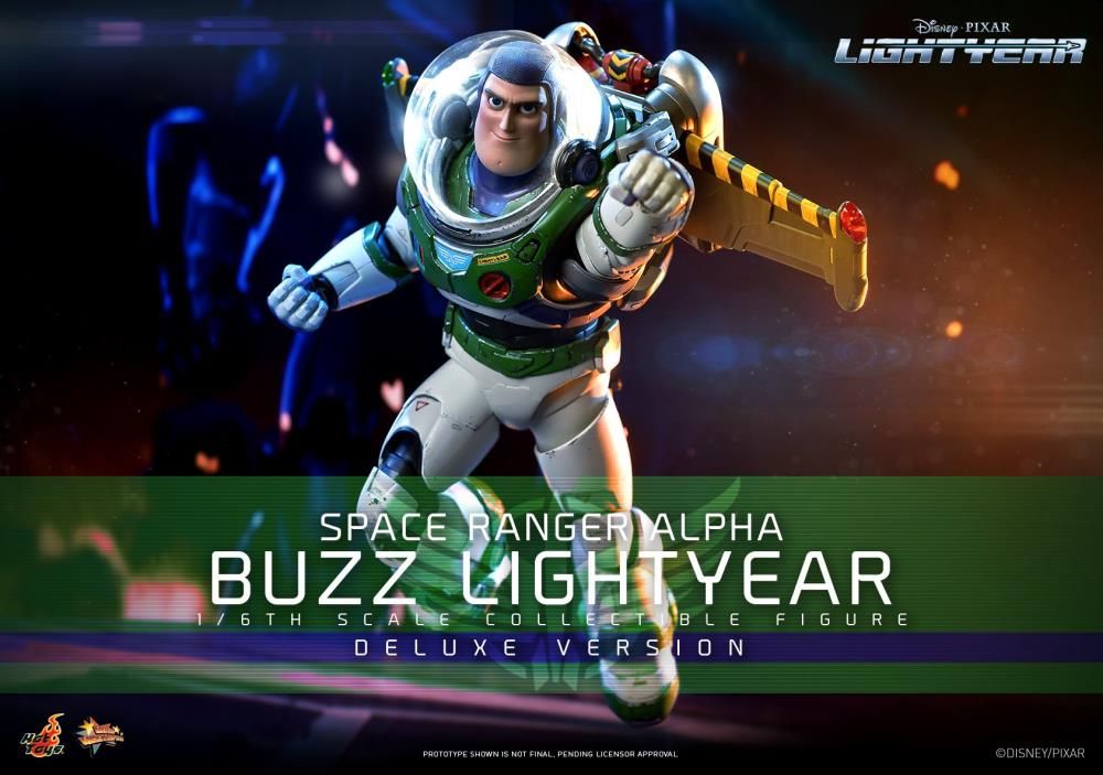 HOTTOYS MMS635 Lightyear Buzz Lightyear (Space Ranger Alpha) Deluxe 1/6th Scale Collectible Figure