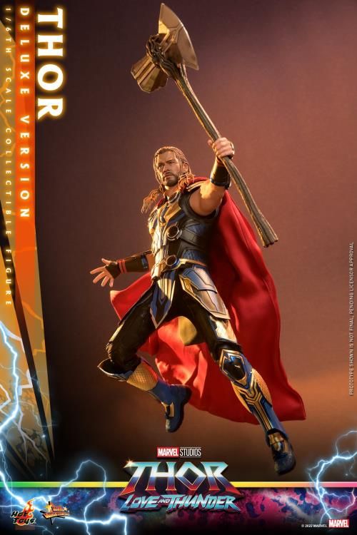 HOTTOYS MMS656 Thor: Love and Thunder Thor Deluxe 1/6 Scale Collectible Figure