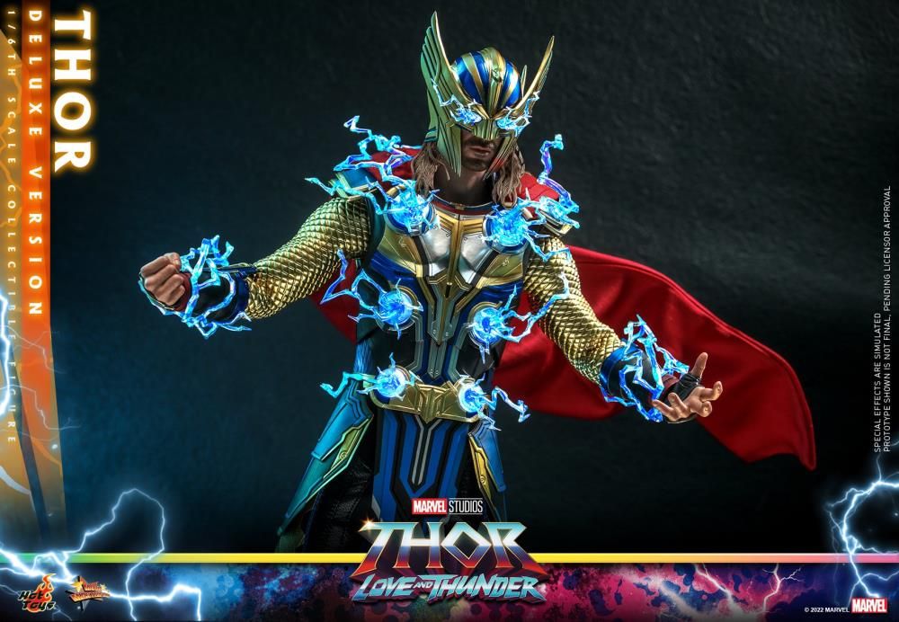 HOTTOYS MMS656 Thor: Love and Thunder Thor Deluxe 1/6 Scale Collectible Figure