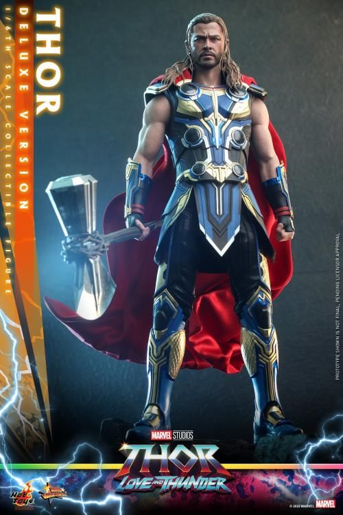 HOTTOYS MMS656 Thor: Love and Thunder Thor Deluxe 1/6 Scale Collectible Figure