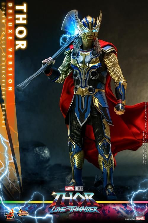 HOTTOYS MMS656 Thor: Love and Thunder Thor Deluxe 1/6 Scale Collectible Figure