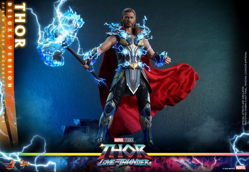 HOTTOYS MMS656 Thor: Love and Thunder Thor Deluxe 1/6 Scale Collectible Figure