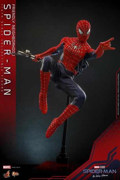 HOTTOYS MMS662 Spider-Man: No Way Home - Friendly Neighborhood Spider-Man Deluxe 1/6th Scale Collectible Figure