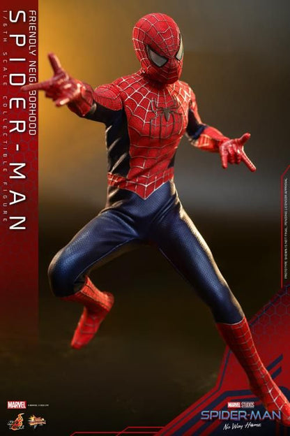 HOTTOYS MMS662 Spider-Man: No Way Home - Friendly Neighborhood Spider-Man Deluxe 1/6th Scale Collectible Figure