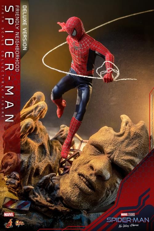 HOTTOYS MMS662 Spider-Man: No Way Home - Friendly Neighborhood Spider-Man Deluxe 1/6th Scale Collectible Figure