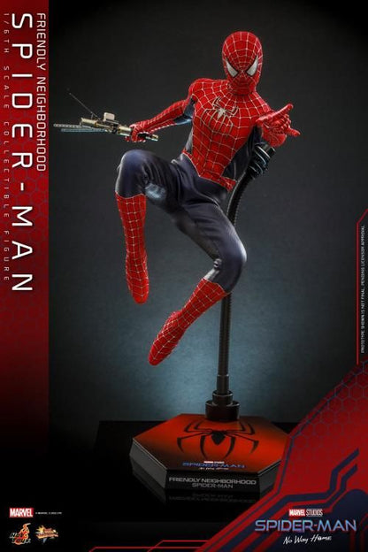 HOTTOYS MMS662 Spider-Man: No Way Home - Friendly Neighborhood Spider-Man Deluxe 1/6th Scale Collectible Figure