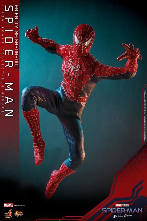 HOTTOYS MMS662 Spider-Man: No Way Home - Friendly Neighborhood Spider-Man Deluxe 1/6th Scale Collectible Figure