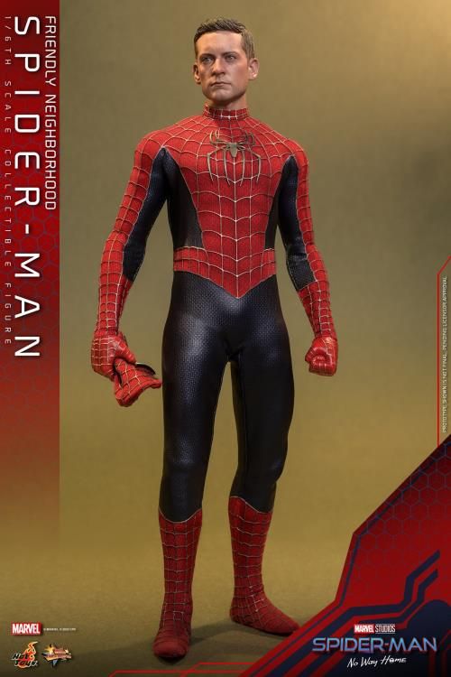 HOTTOYS MMS662 Spider-Man: No Way Home - Friendly Neighborhood Spider-Man Deluxe 1/6th Scale Collectible Figure