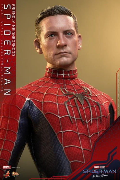 HOTTOYS MMS662 Spider-Man: No Way Home - Friendly Neighborhood Spider-Man Deluxe 1/6th Scale Collectible Figure