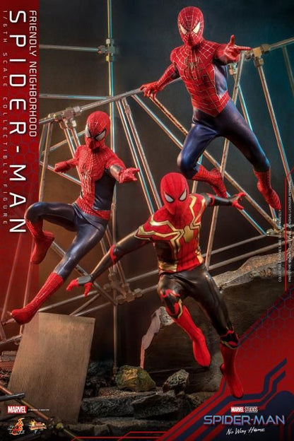 HOTTOYS MMS662 Spider-Man: No Way Home - Friendly Neighborhood Spider-Man Deluxe 1/6th Scale Collectible Figure