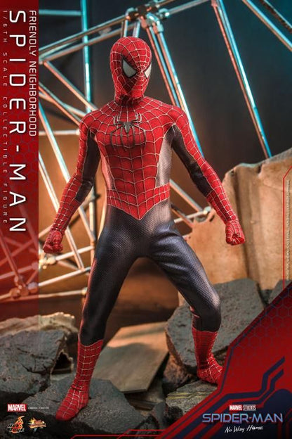 HOTTOYS MMS662 Spider-Man: No Way Home - Friendly Neighborhood Spider-Man Deluxe 1/6th Scale Collectible Figure