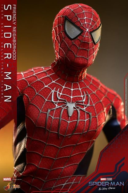 HOTTOYS MMS662 Spider-Man: No Way Home - Friendly Neighborhood Spider-Man Deluxe 1/6th Scale Collectible Figure