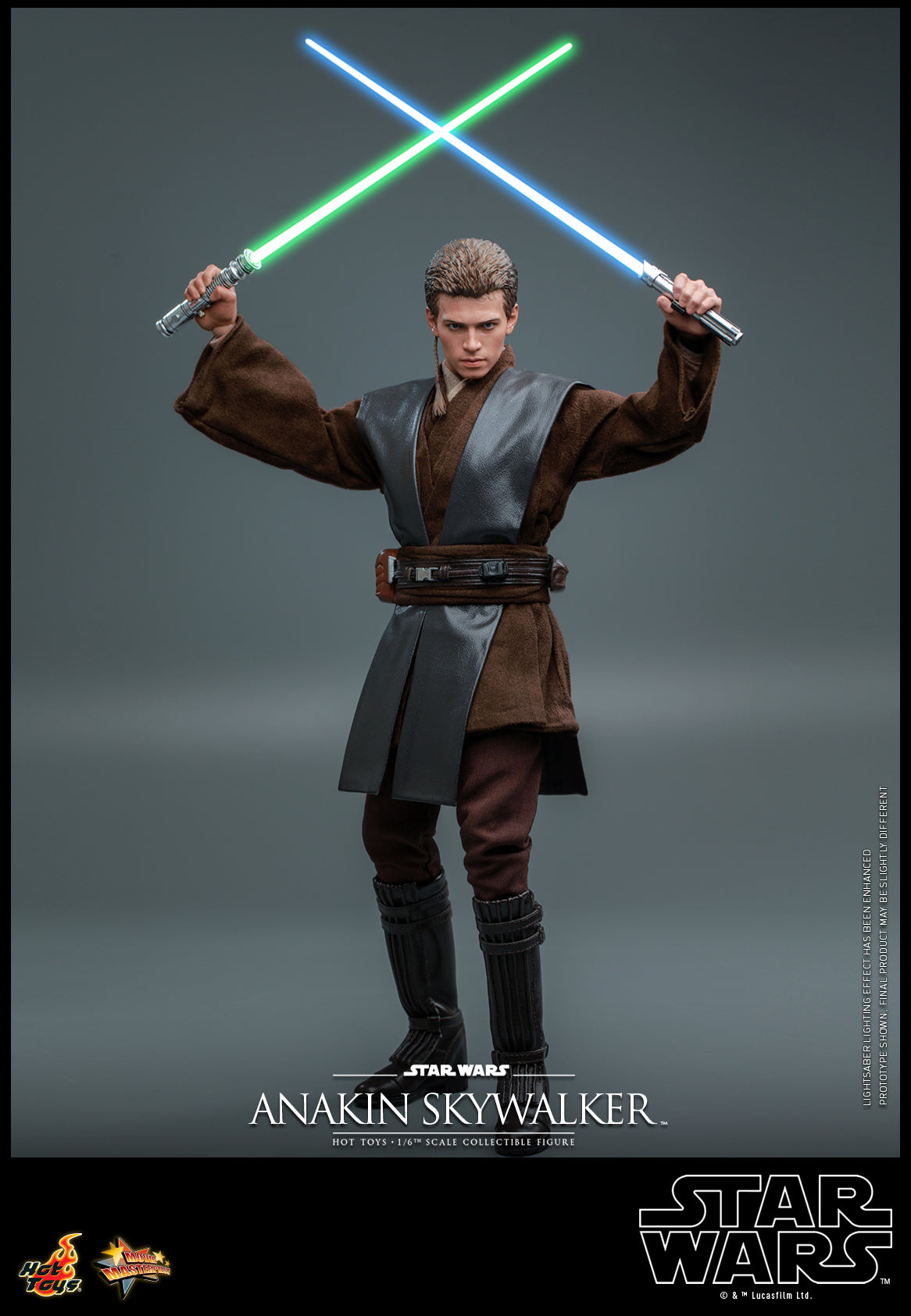 HOTTOYS MMS677 Star Wars Attack of the Clones Anakin Skywalker 1/6 Scale Collectible Figure