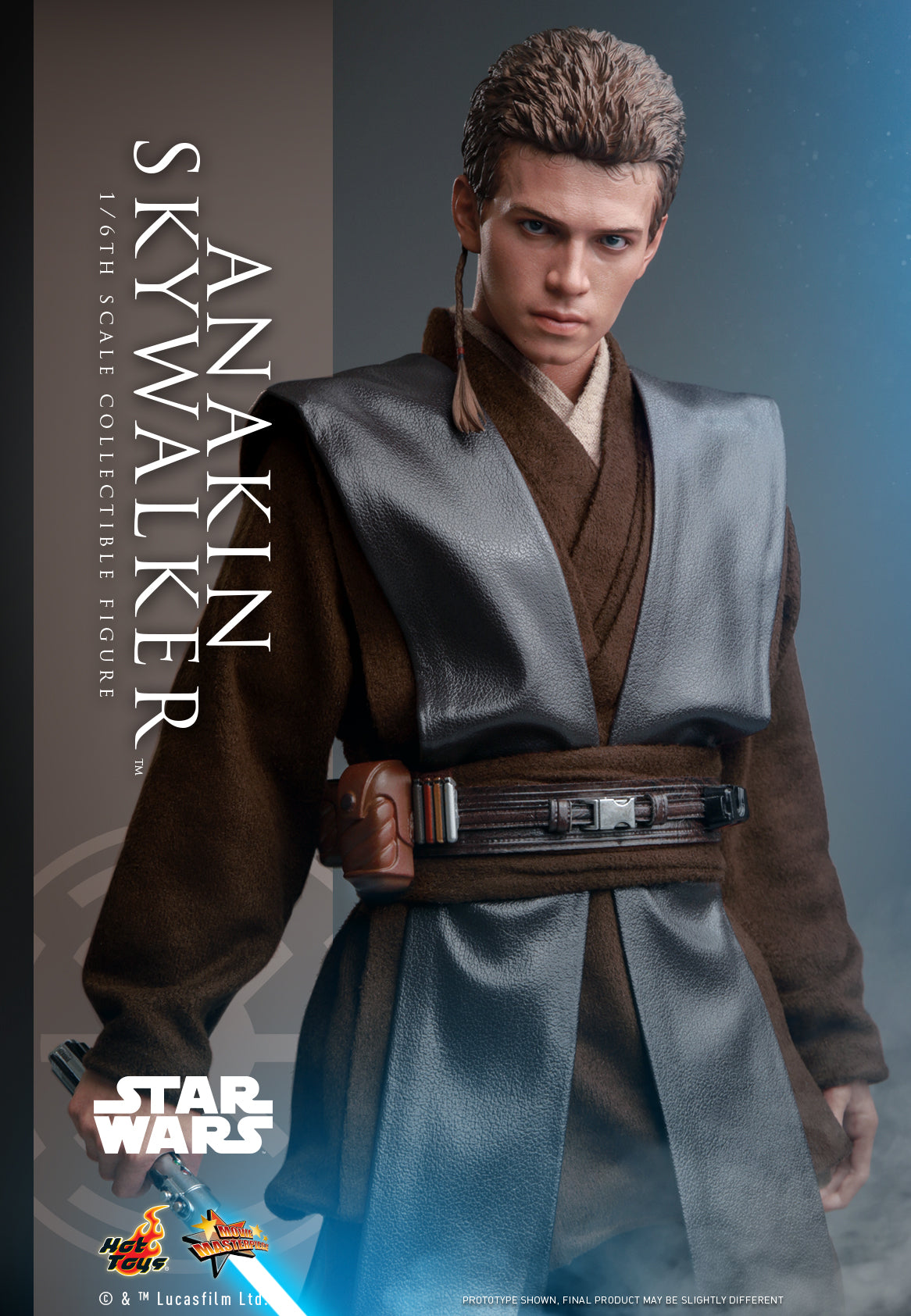 HOTTOYS MMS677 Star Wars Attack of the Clones Anakin Skywalker 1/6 Scale Collectible Figure