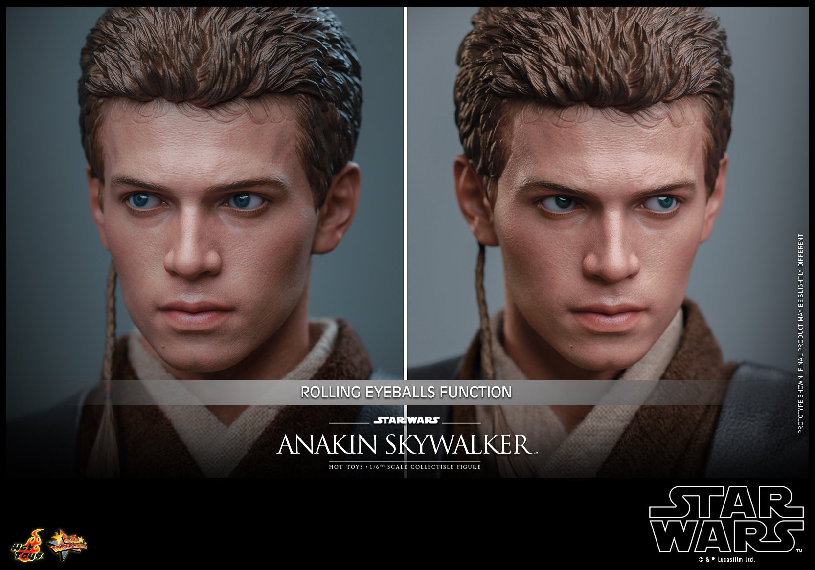 HOTTOYS MMS677 Star Wars Attack of the Clones Anakin Skywalker 1/6 Scale Collectible Figure