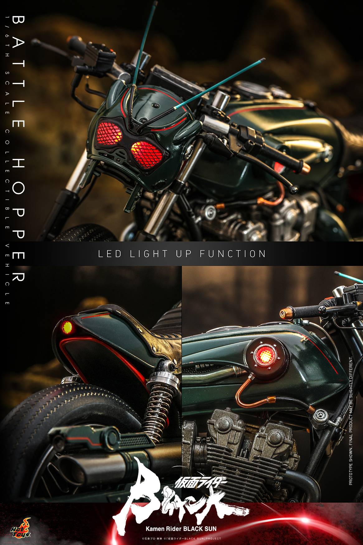 HOTTOYS TMS106 Kamen Rider Battle Hopper