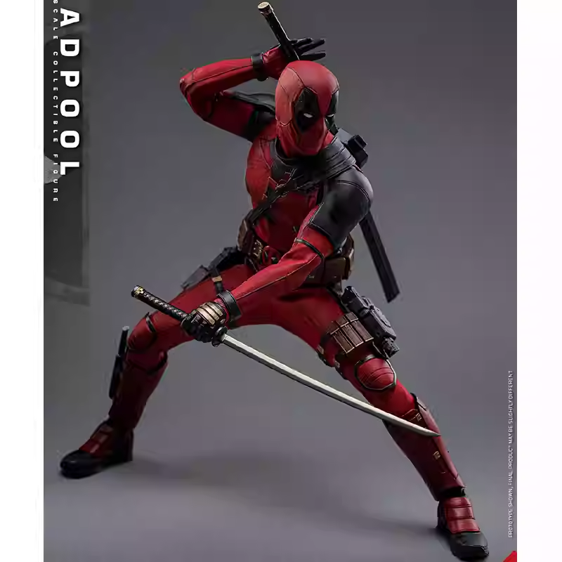 Hot Toys MMS746B Deadpool and Wolverine Deadpool 1/6 Scale Collectible Figure Exclusive Special Edition