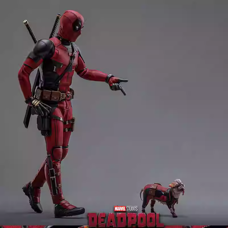 Hot Toys MMS746B Deadpool and Wolverine Deadpool 1/6 Scale Collectible Figure Exclusive Special Edition