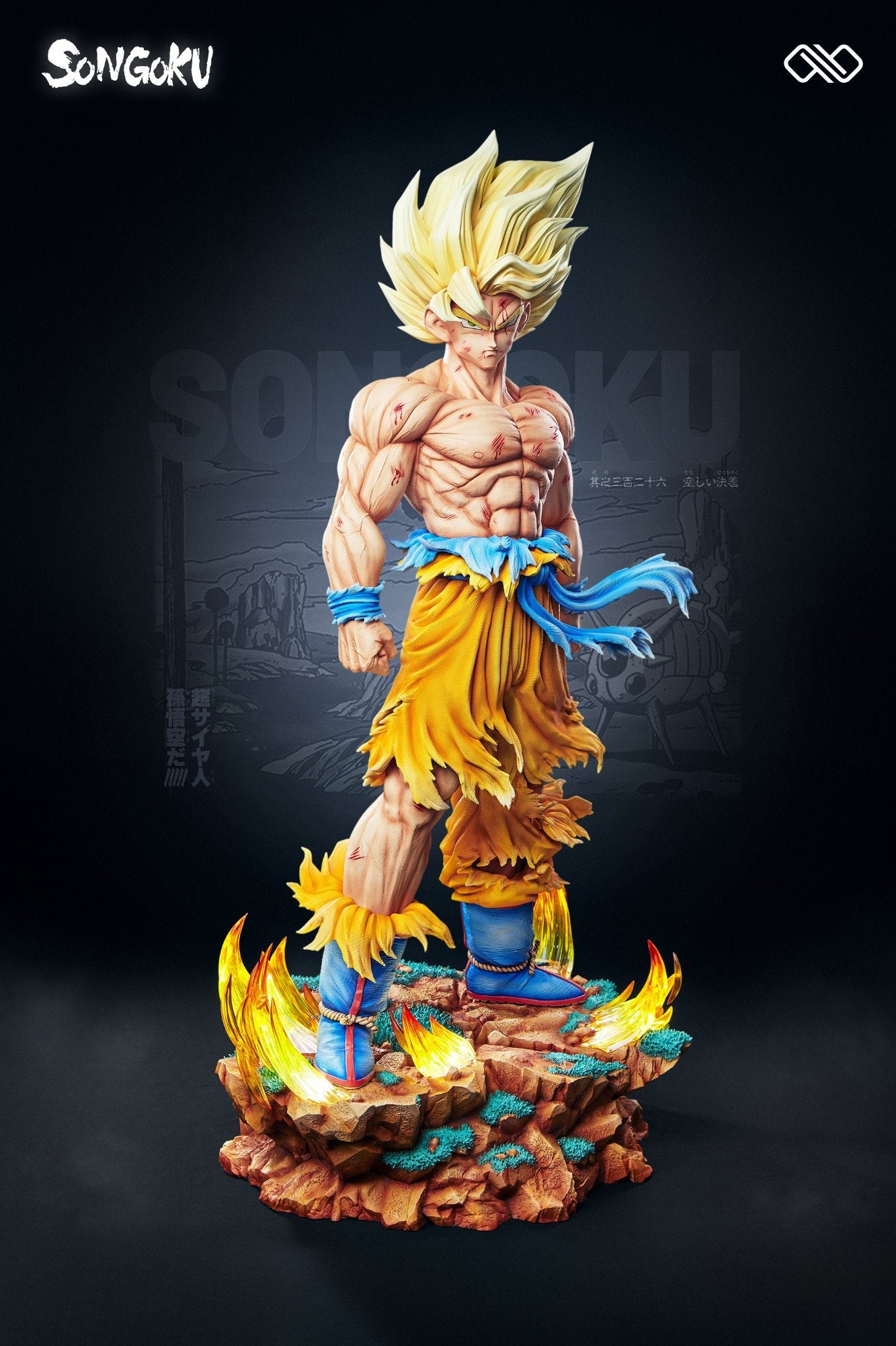 Infinity Studio Debut Super Saiyan Scale Figures