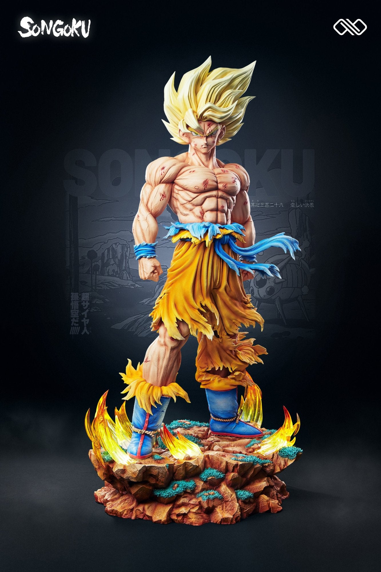 Infinity Studio Debut Super Saiyan Scale Figures