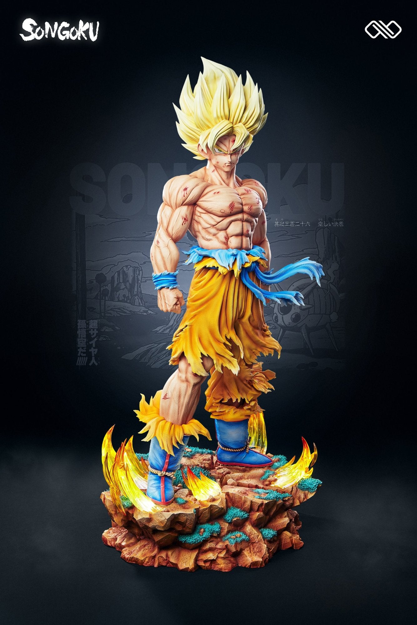 Infinity Studio Debut Super Saiyan Scale Figures