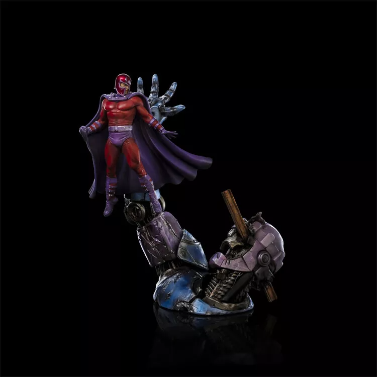 Iron Studios MARCAS83323-10 Exclusive Magneto vs Sentinel 1/10 Statue