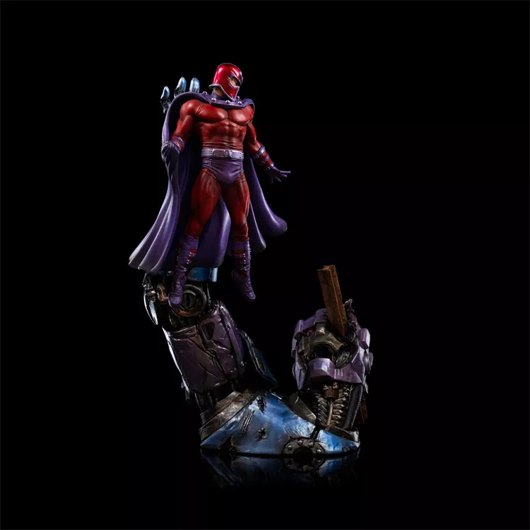 Iron Studios MARCAS83323-10 Exclusive Magneto vs Sentinel 1/10 Statue