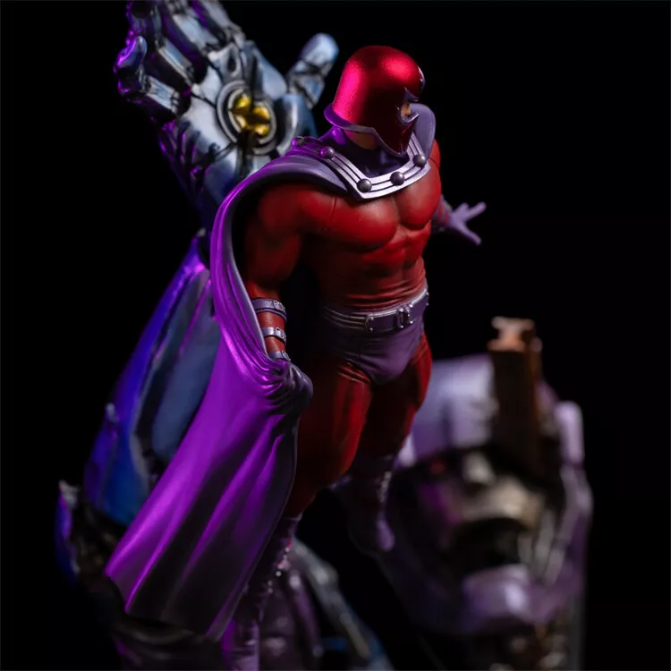 Iron Studios MARCAS83323-10 Exclusive Magneto vs Sentinel 1/10 Statue