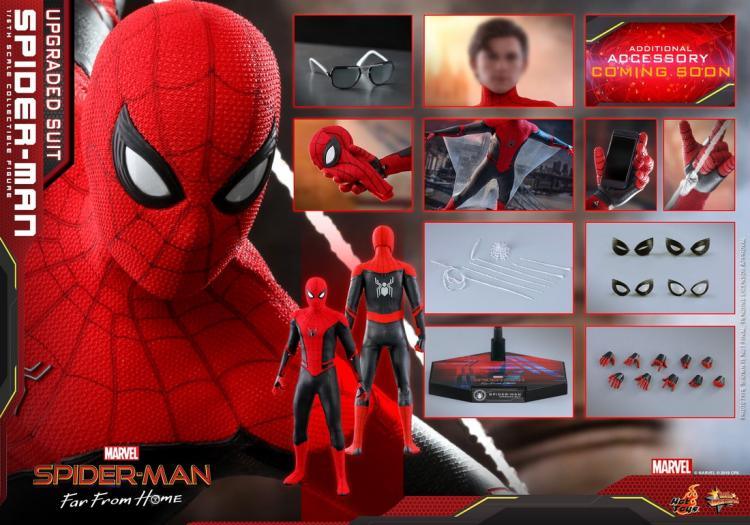 Hot Toys Marvel Spider-Man Far from Home Upgraded Suit VER MMS542 - ToyFury