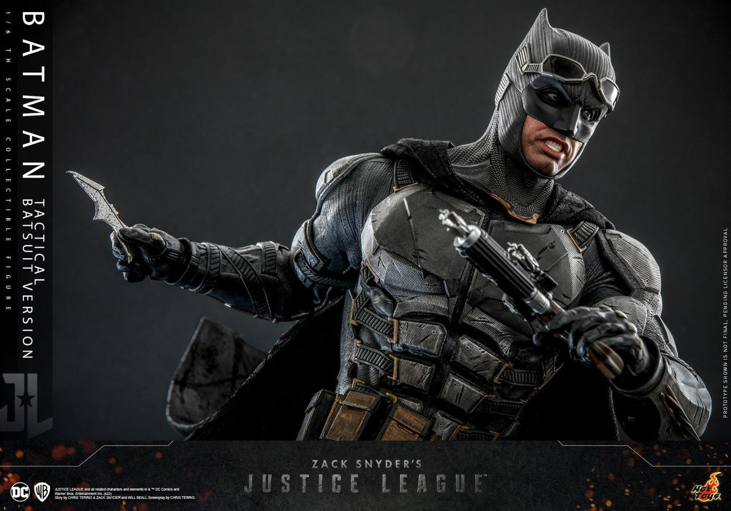 Hot Toys DC Justice League 2021 Batman Tactical Batsuit 1:6 Scale Figure TMS085 - ToyFury