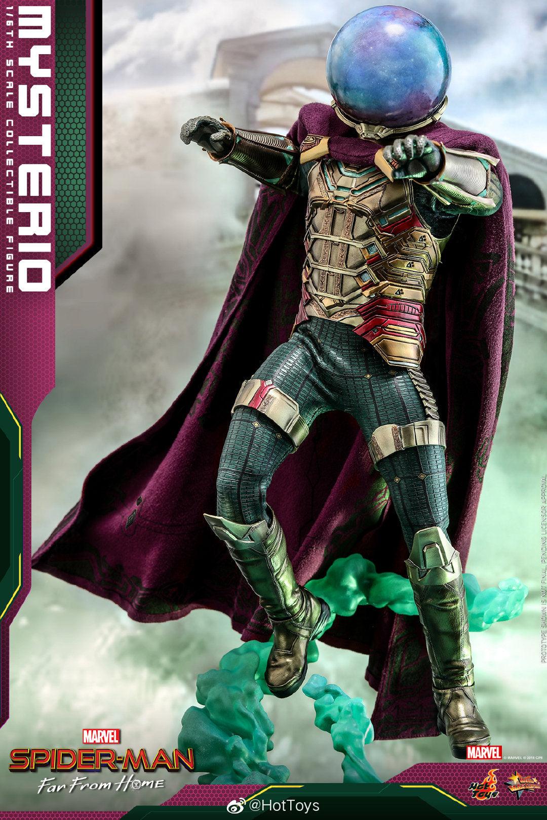 Hot Toys Marvel Mysterio Spider-Man Far from Home 1/6 Scale Figure MMS556 - ToyFury