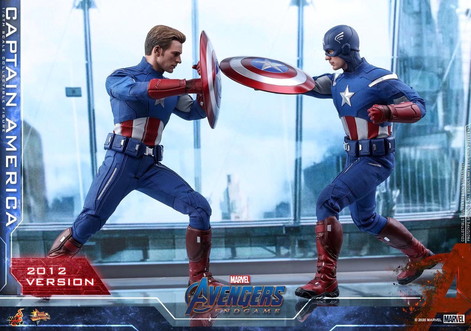 Hot Toys Avengers Endgame Captain America 1/6 Scale Figure MMS563 - ToyFury