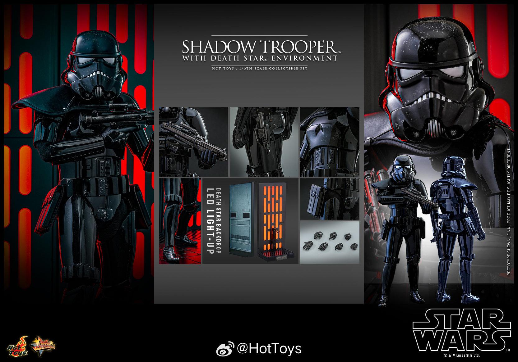 Hot Toys Star War Shadow Trooper Action 1/6 Action Figure  MMS737 - ToyFury