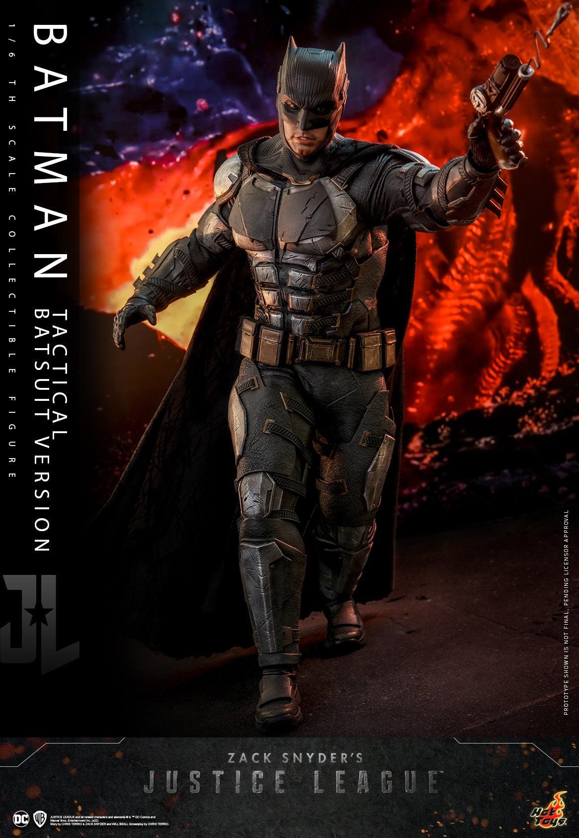 Hot Toys DC Justice League 2021 Batman Tactical Batsuit 1:6 Scale Figure TMS085 - ToyFury