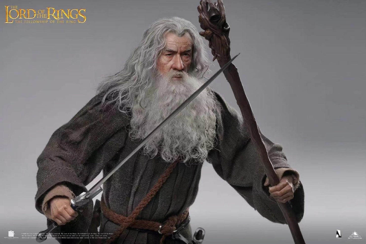 Queen Studios The Lord of the Rings Gandalf 1/6 Action figure QS INART - ToyFury