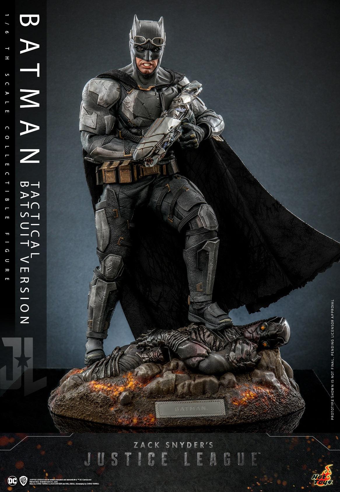 Hot Toys DC Justice League 2021 Batman Tactical Batsuit 1:6 Scale Figure TMS085 - ToyFury