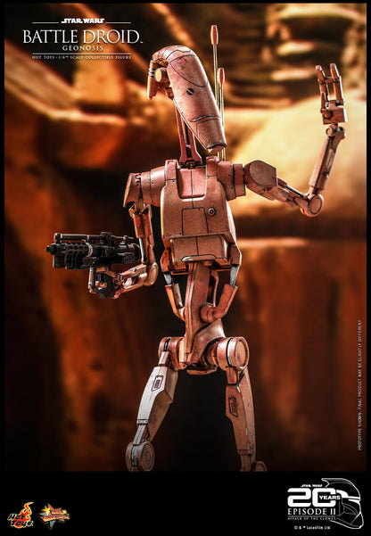 Hot Toys Star Wars Attact of The Clones 1/6 Battle Droid Geonosis MMS649 - ToyFury