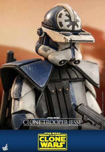 Hot Toys Star Wars The Clone Wars Clone Trooper Jesse 1/6 Scale Action Figure TMS064 - ToyFury