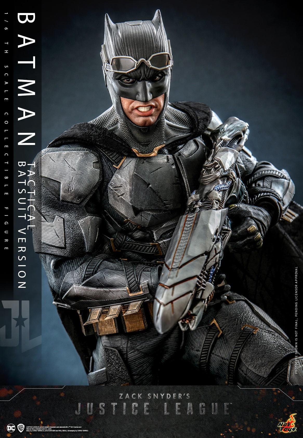 Hot Toys DC Justice League 2021 Batman Tactical Batsuit 1:6 Scale Figure TMS085 - ToyFury