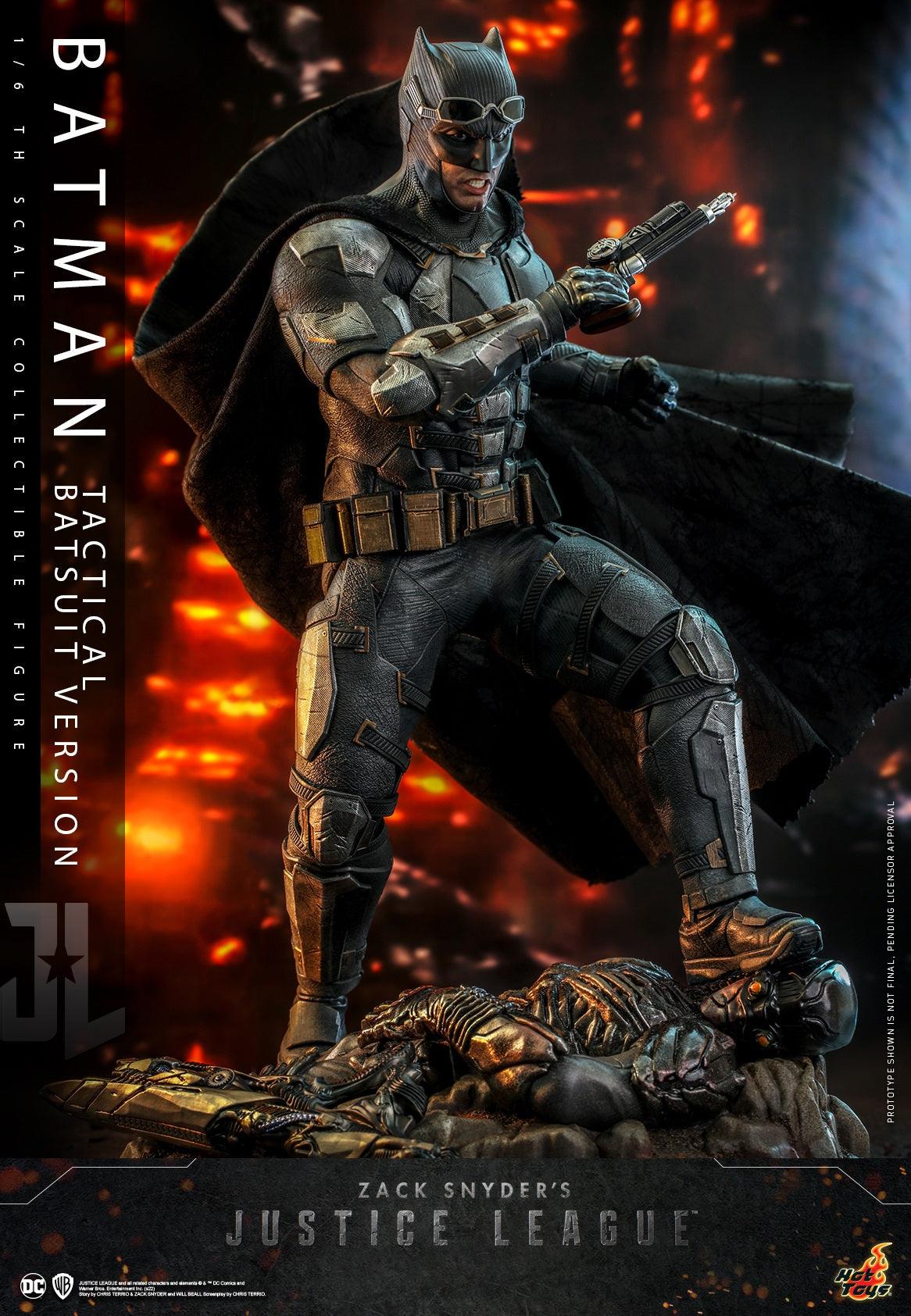 Hot Toys DC Justice League 2021 Batman Tactical Batsuit 1:6 Scale Figure TMS085 - ToyFury