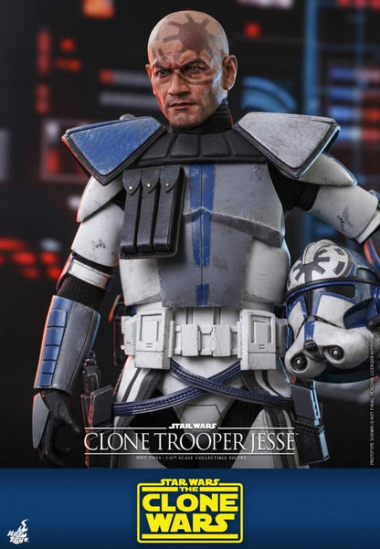 Hot Toys Star Wars The Clone Wars Clone Trooper Jesse 1/6 Scale Action Figure TMS064 - ToyFury