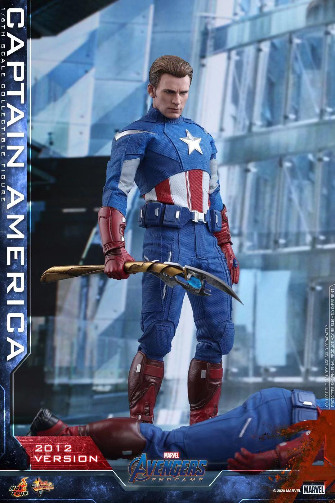 Hot Toys Avengers Endgame Captain America 1/6 Scale Figure MMS563 - ToyFury