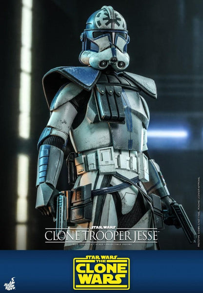 Hot Toys Star Wars The Clone Wars Clone Trooper Jesse 1/6 Scale Action Figure TMS064 - ToyFury