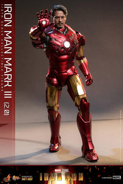 Hot Toys Marvel D48 Iron Man Mark III 2.0 MMS664 - ToyFury