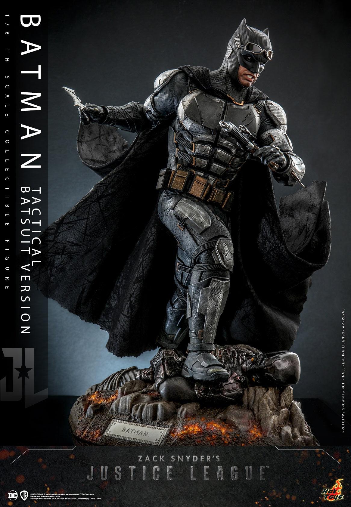 Hot Toys DC Justice League 2021 Batman Tactical Batsuit 1:6 Scale Figure TMS085 - ToyFury