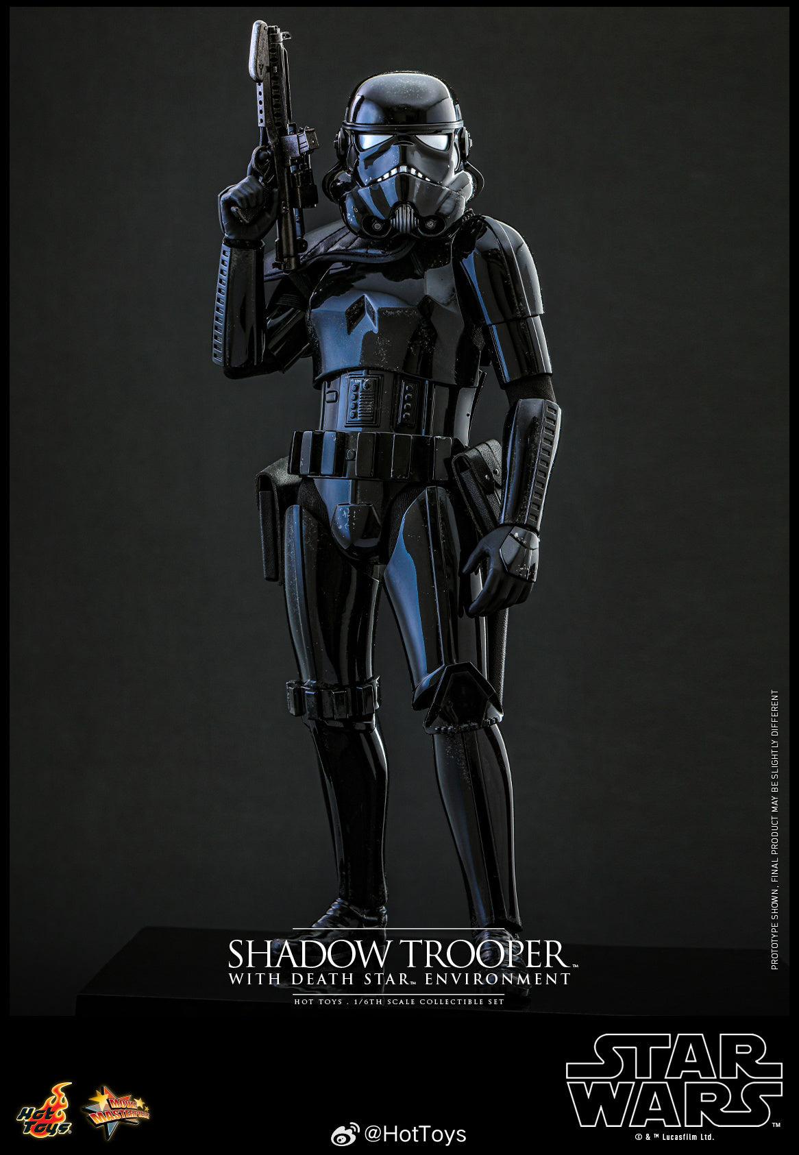 Hot Toys Star War Shadow Trooper Action 1/6 Action Figure  MMS737 - ToyFury