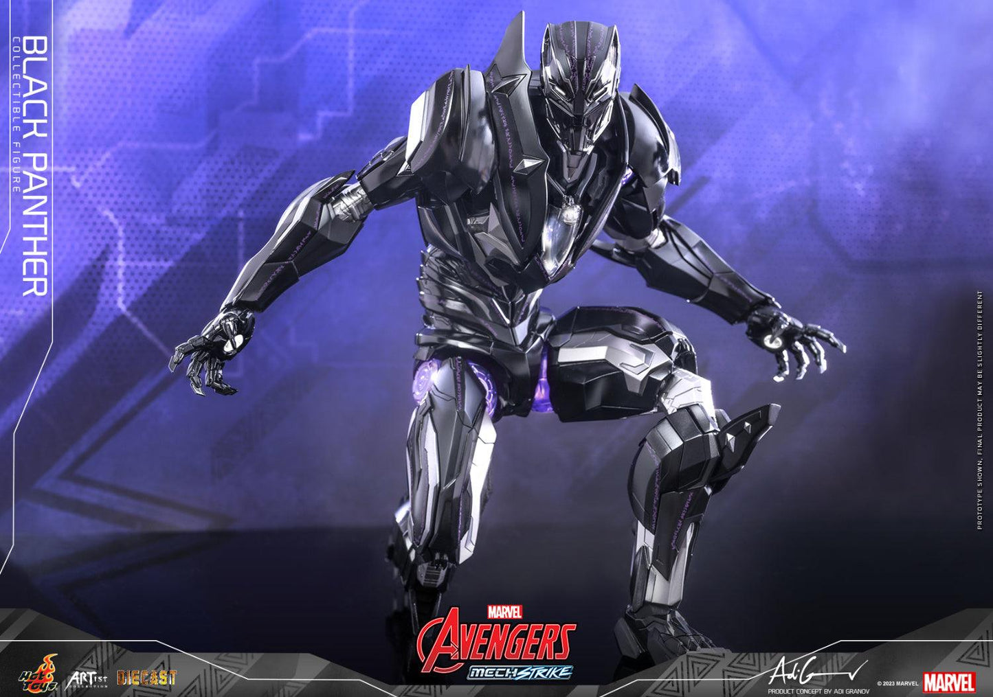 Hot Toys Avengers Mech Strike Black Panther 1/6 Scale Figure AC05D55 - ToyFury