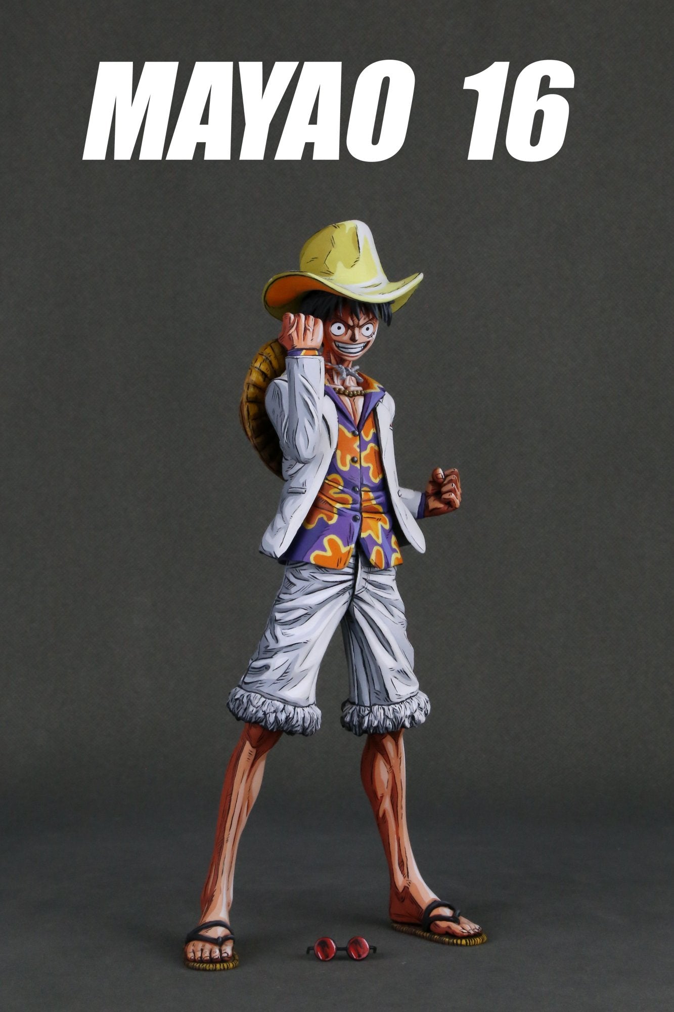 One Piece Repaint Figure New World LUFFY (White)