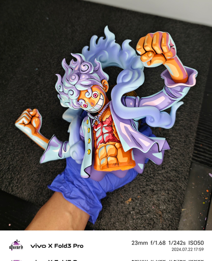 One Piece Repaint Figure Nika Form LUFFY